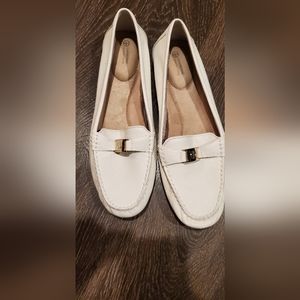 White Womens Loafers